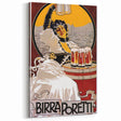 Vintage Advertising Poster: Birra Poretti Retro Wall Art