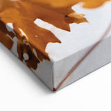 Autumn Canvas Art - Fall Leaves Wall Decor for Seasonal Home