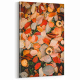 Fall Canvas Art - Autumn Leaves Wall Decor for Cozy Interiors