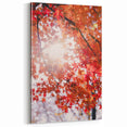 Autumn Wall Decor - Fall Art Prints with Vibrant Maple Leaves