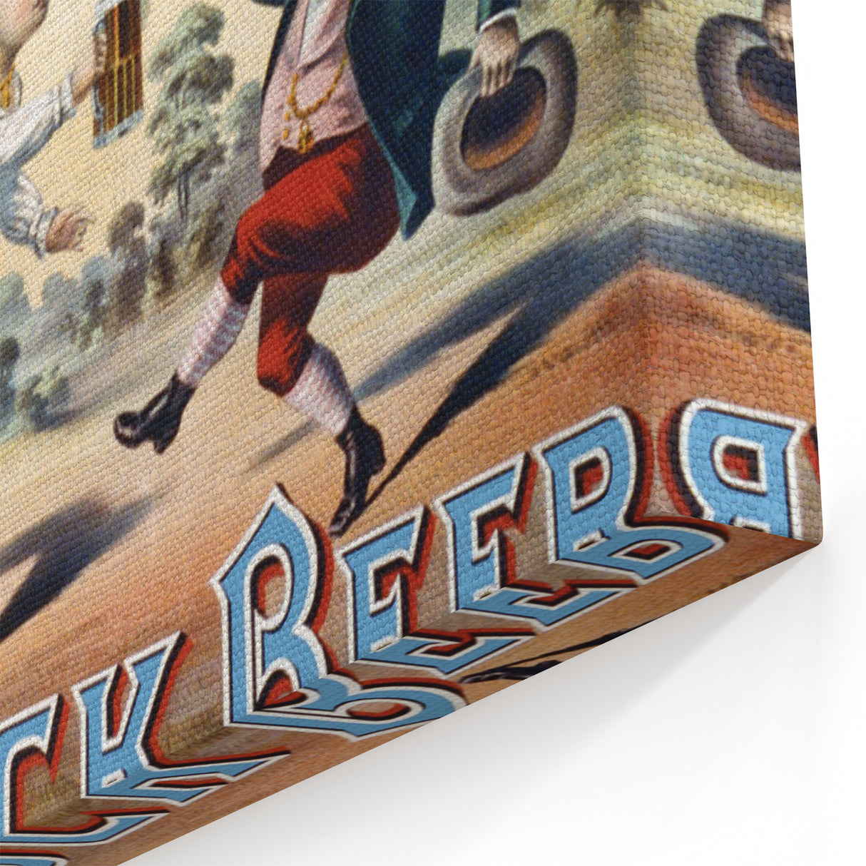 Vintage Advertising Poster: Bock Beer Retro Wall Art