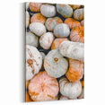 Autumn Canvas Art - Rustic Fall Pumpkins for Cozy Wall Decor