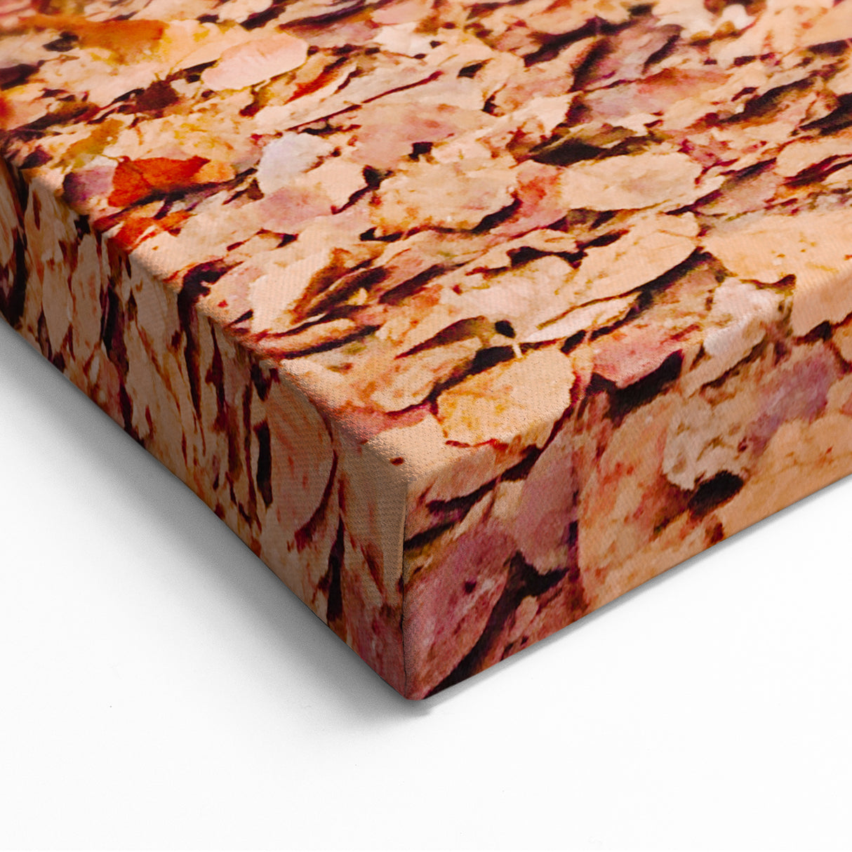 Fall Wall Decor - Autumn Pathway Canvas Art for Rustic Interiors