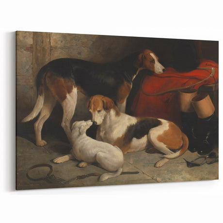 Vintage Dog Art Print – Antique Animal Wall Decor