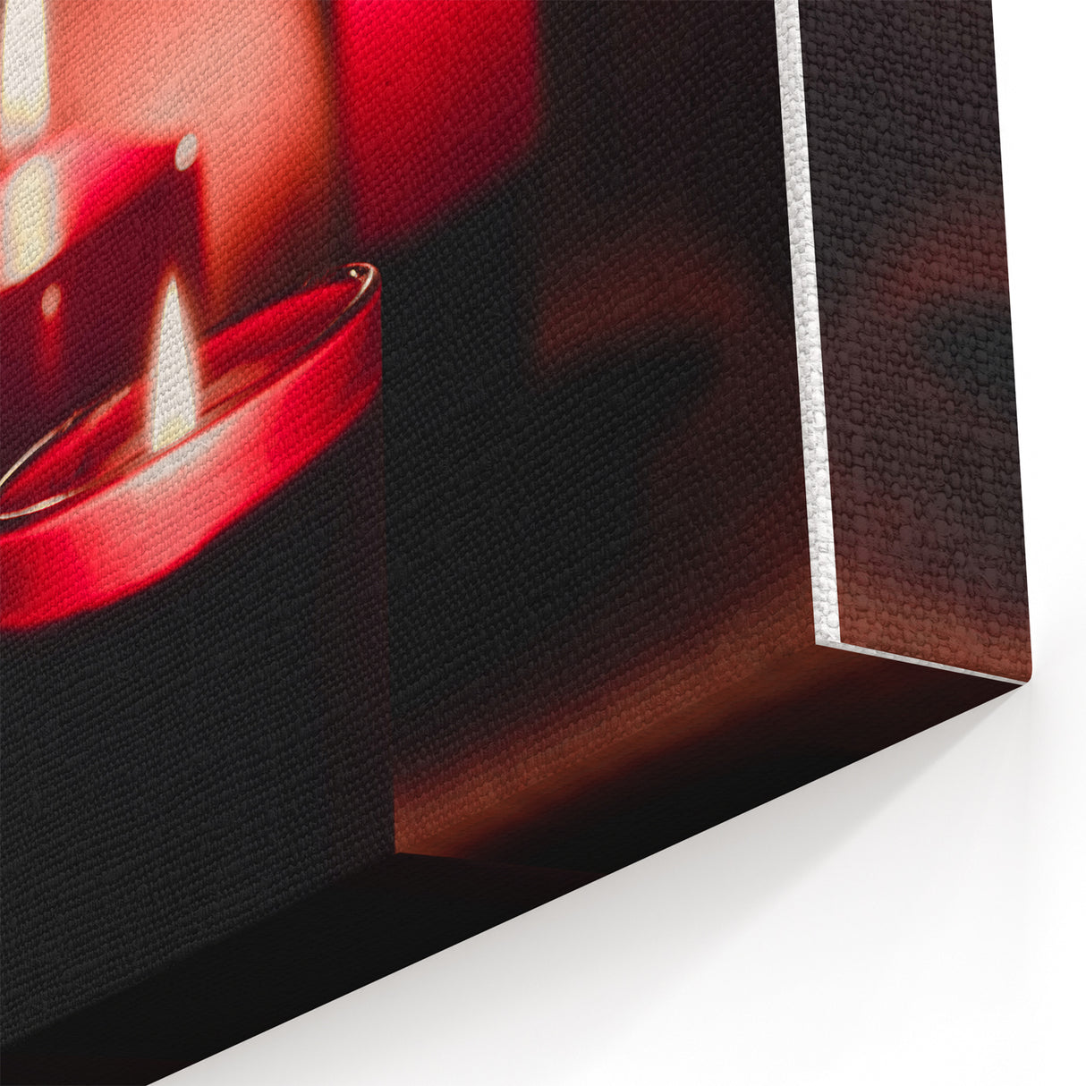 Fall Art Prints - Moody Autumn Candlelight Wall Decor