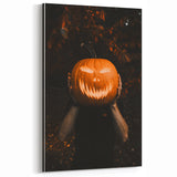 Spooky Jack-O’-Lantern - Fall Wall Art and Autumn Canvas Art