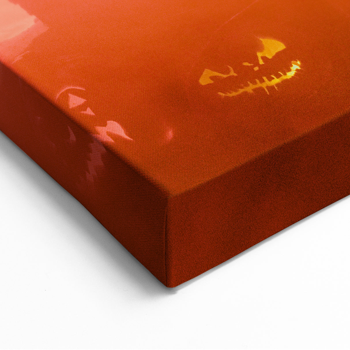 Halloween Pumpkin Glow - Fall Canvas Art and Autumn Wall Decor