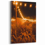 Harvest Night Lights - Fall Canvas Art and Autumn Wall Decor