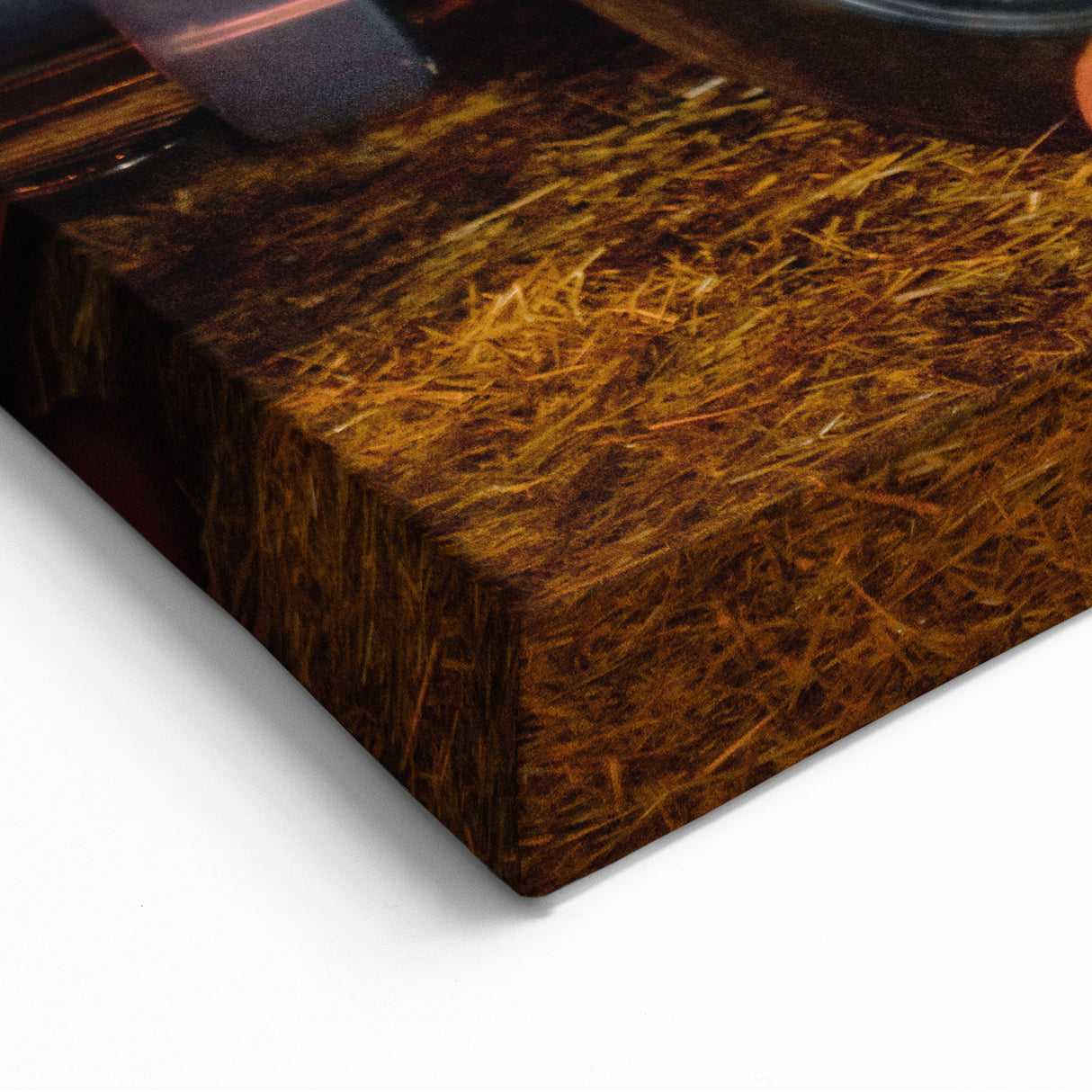 Rustic Pumpkin Truck - Fall Wall Decor and Autumn Canvas Art