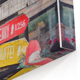 Rustic Signpost Charm - Fall Wall Art and Autumn Canvas Print