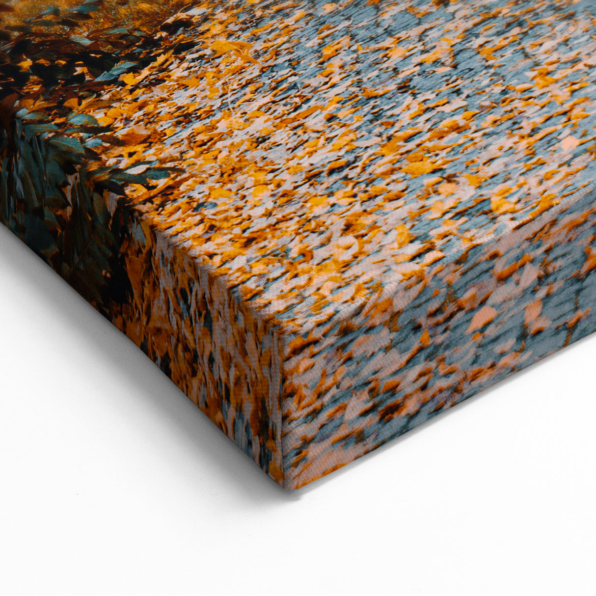 Golden Autumn Pathway - Fall Wall Art and Autumn Canvas Print