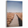Autumn Boardwalk Trail - Fall Wall Art and Nature Canvas Print