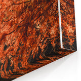 Golden Autumn Reflection - Fall Wall Art and Autumn Canvas Print