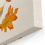 Watercolor Autumn Leaves - Fall Wall Art and Botanical Print