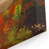 Autumn Mountain Landscape - Fall Wall Art and Nature Canvas Print
