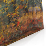 Autumn Forest Impression - Fall Wall Art and Nature Canvas Print
