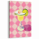 Tropical Cocktail Wall Art – Vibrant Bar & Beverage Art Print