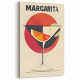 Margarita Cocktail Wall Art – Bold Retro Bar & Beverage Print