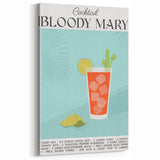 Bloody Mary Cocktail – Stylish Bar Wall Art for Kitchen & Lounge