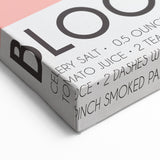 Bloody Mary Cocktail – Modern Cocktail Wall Art for Bar & Kitchen