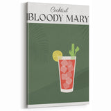 Bloody Mary Cocktail – Elegant Bar Wall Art for Lounge & Kitchen