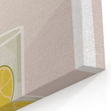 Caipirinha Cocktail – Minimalist Cocktail Wall Art for Bar & Kitchen