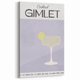 Gimlet Cocktail Wall Art – Elegant Bar & Beverage Decor Print