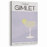 Gimlet Cocktail Wall Art – Elegant Bar & Beverage Decor Print
