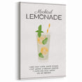Mocktail Lemonade Wall Art – Refreshing Kitchen & Bar Decor