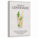 Mocktail Lemonade Wall Art – Refreshing Kitchen & Bar Decor