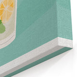 Lemonade Recipe Wall Art – Refreshing Kitchen & Bar Decor