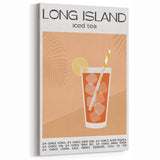 Long Island Iced Tea Bar Wall Art – Beverage & Cocktail Print