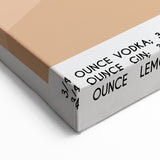 Long Island Iced Tea Bar Wall Art – Beverage & Cocktail Print