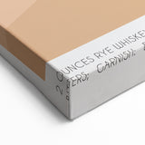 Manhattan Cocktail Recipe Wall Art – Bar & Beverage Decor