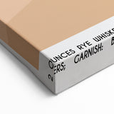 Classic Manhattan Cocktail Wall Art – Elegant Bar & Beverage Print