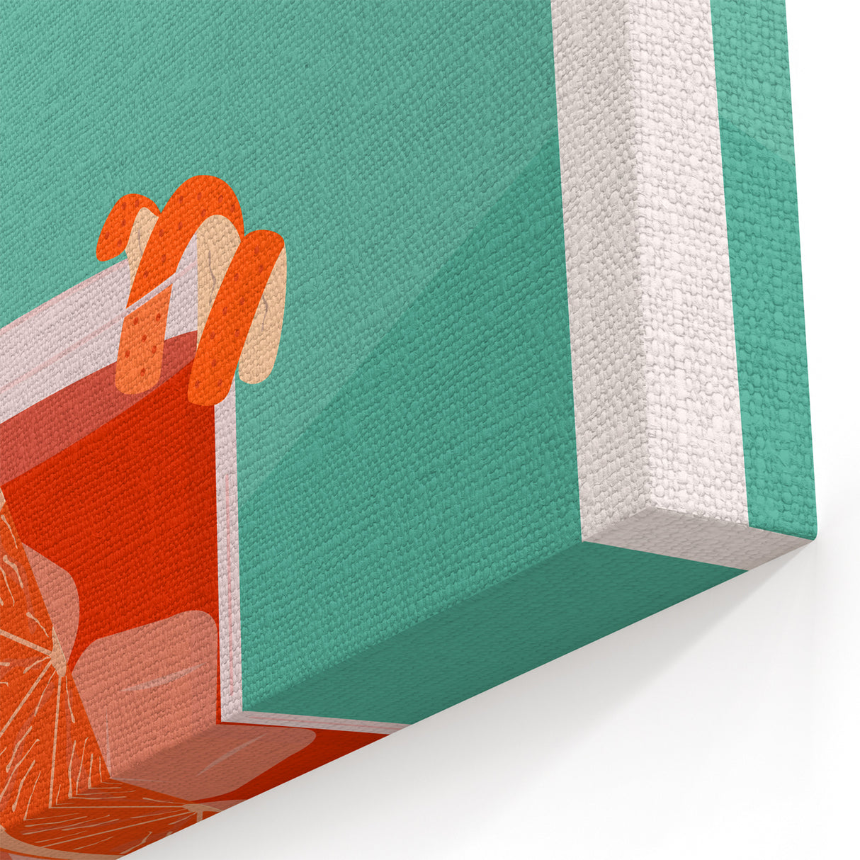 Negroni Cocktail Recipe Wall Art – Classic Bar & Beverage Print