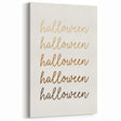 Minimalist Halloween Typography Wall Art - Halloween Wall Decor
