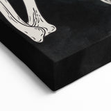 Rock On Skeleton Halloween Wall Art - Spooky Gothic Decor