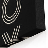 Spooky Typography Halloween Wall Art - Modern Halloween Decor