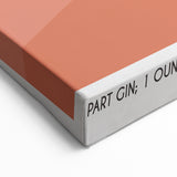 Classic Negroni Cocktail Wall Art – Bar & Kitchen Decor