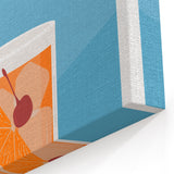 Classic Old-Fashioned Cocktail Wall Art – Bar & Kitchen Decor