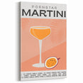 Pornstar Martini Cocktail Wall Art – Bar & Kitchen Decor
