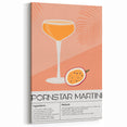 Beverage Wall Art – Pornstar Martini Cocktail Print for Bars