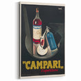 Vintage Campari Bitter Poster - Classic Italian Advertising Art