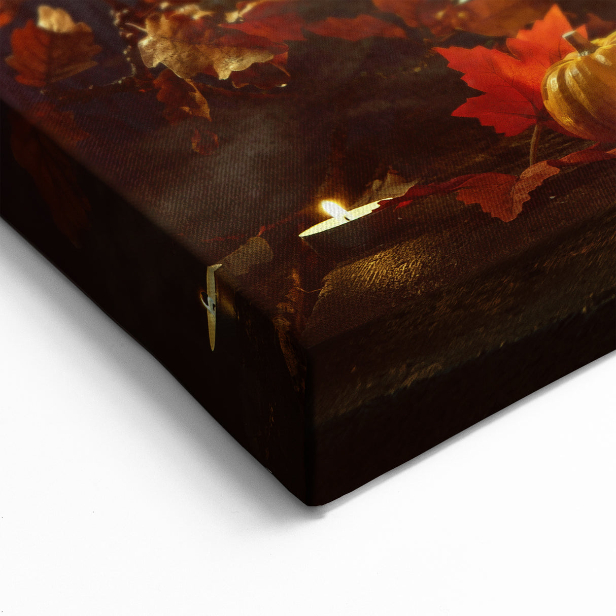 Glowing Jack-O'-Lanterns Halloween Wall Art - Spooky Fall Decor