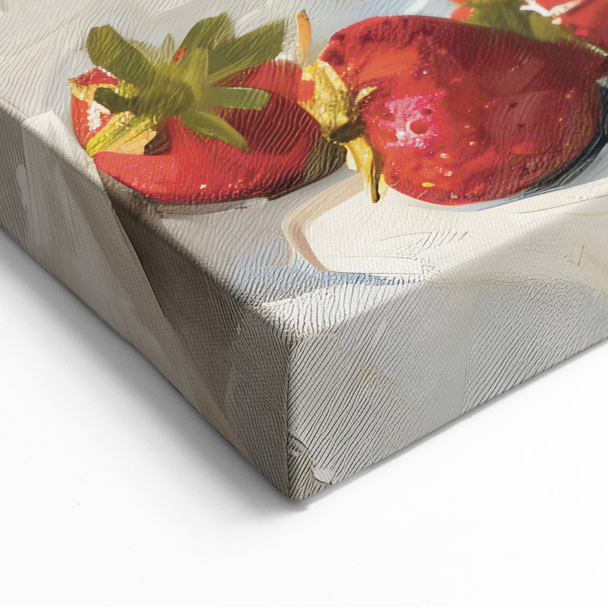 Wine Wall Art – Champagne & Strawberries Elegant Bar Decor