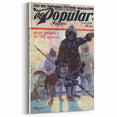 Vintage Magazine Cover Art - Retro Arctic Adventure Magazine Print