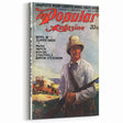 Vintage Magazine Cover Art - Retro Adventure Magazine Print