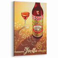 Vintage Jsotta Vermouth Advertising Poster - Retro Italian Wall Art