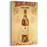 Vintage Jacques Nicot Cognac Advertising Poster - Retro Wall Art